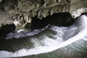 dragon palace cave waterfall