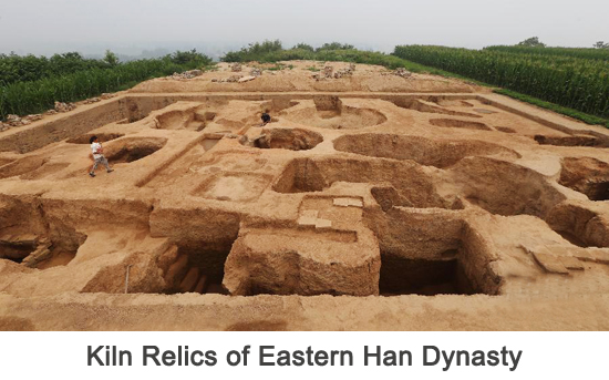 Kiln Relics of Eastern Han Dynasty