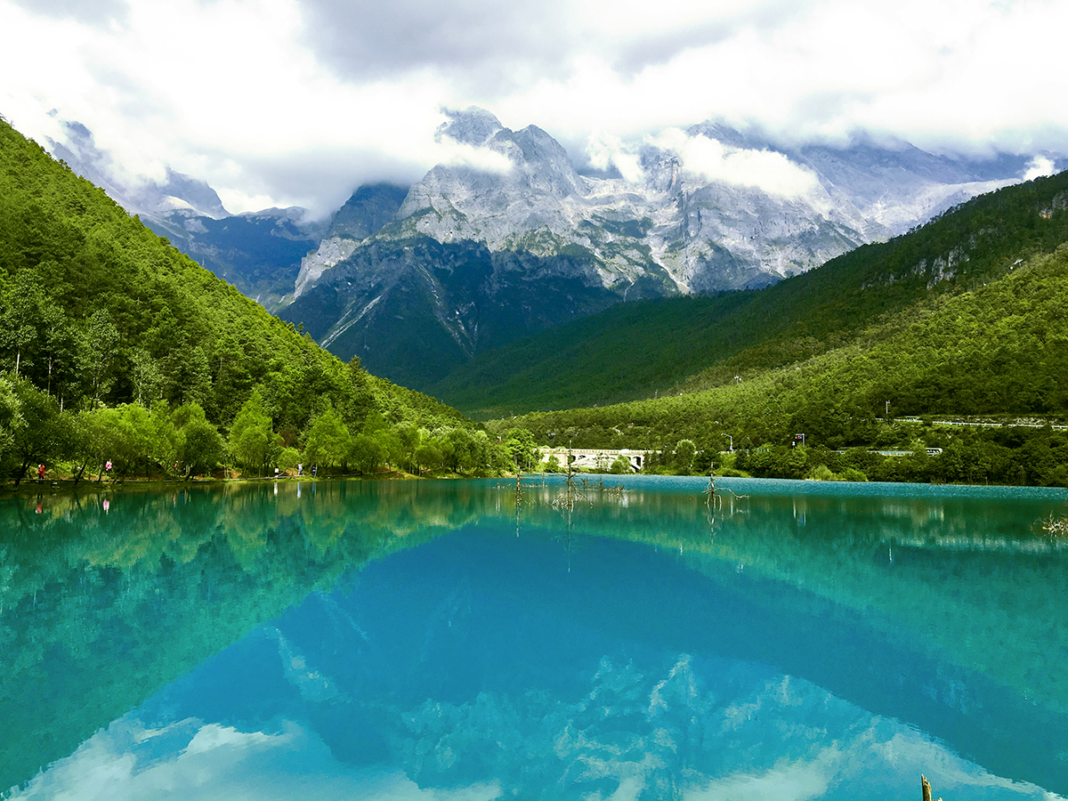Jade Dragon Snow Mountain China Asia Cultural Travel